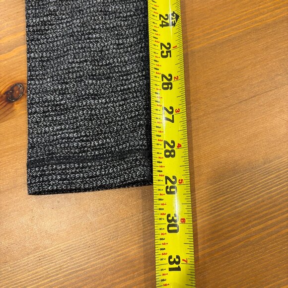 Lululemon Wunder Under 29" Mid-Rise Leggings in Coco Pique Black White Size 4 - Picture 12 of 13